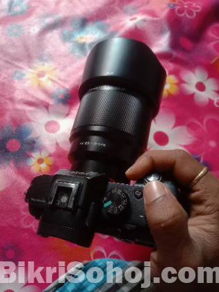 Sony a7ii mirror lans camera 85 lans soho